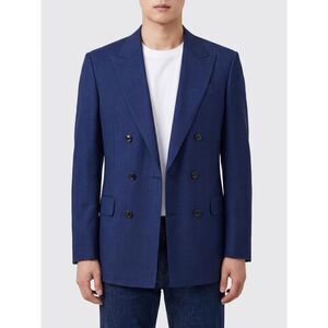 Tom Ford Men Wool Double Breasted Blazer Tom Ford